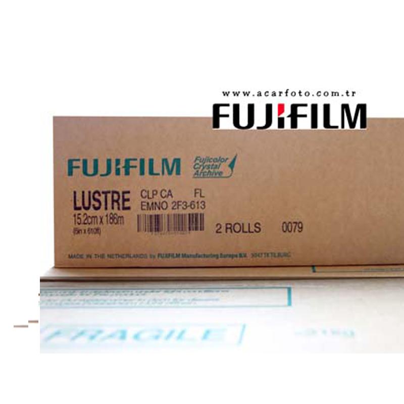 Fujifilm 15,2cmx186m Crystal Archive Lustre(Mat) Fotoğraf Kağıdı – 1 Rulo